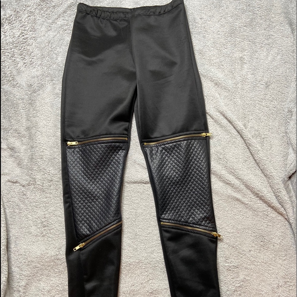 Dressy zipper pants